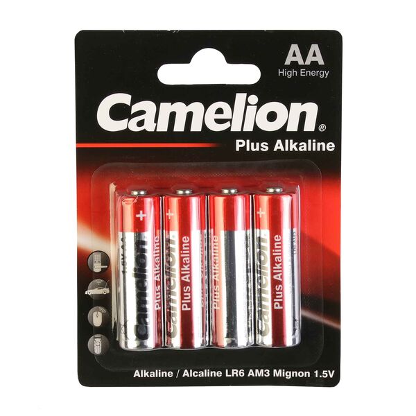 باتری قلمی کملیون مدل Plus Alkaline بسته 4 عددی